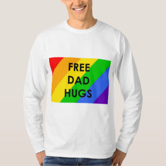 Gratis papa knuffels shirt met lange mouwen