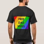 Gratis papa knuffels T-shirt (Achterkant)
