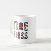 Gratis pers koffiemok (Voorkant links)