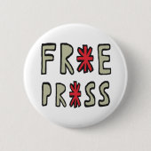 Gratis pers ronde button 5,7 cm (Voorkant)