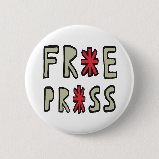 Gratis pers ronde button 5,7 cm (Voorkant)