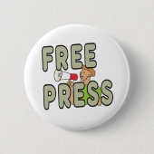Gratis pers ronde button 5,7 cm (Voorkant)
