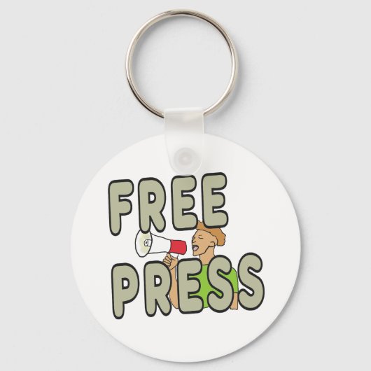 Gratis pers sleutelhanger (Voorkant)
