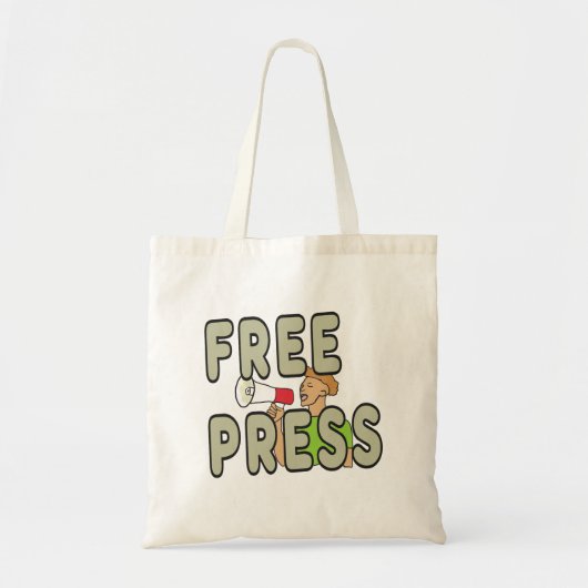 Gratis pers tote bag (Voorkant)