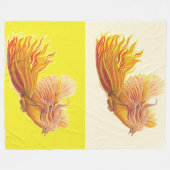 Gratis Phoenix-vogel stijgt op Fleece Deken (Voorkant (Horizontaal))