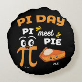 Gratis Pie op Pi-dag voor Wiskunde Lovers en Vrien Rond Kussen (Achterkant)