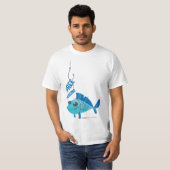 Gratis piercing – Grappig Gevist Cartoon T-shirt (Voorkant volledig)