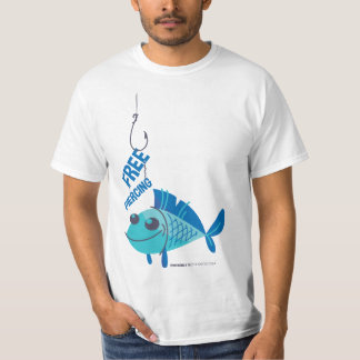 Gratis piercing – Grappig Gevist Cartoon T-shirt