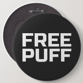 Gratis Poffertje Ronde Button 6,0 Cm (Voorkant /achterkant)