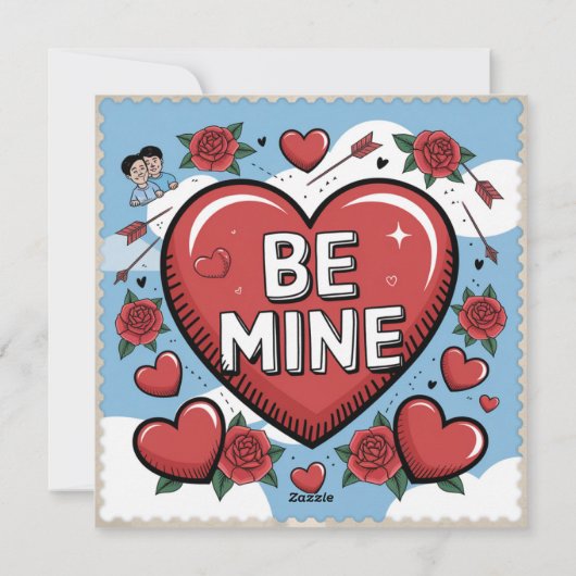 Gratis printbare Valentijn's Day kaarten (Achterkant)