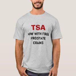 Gratis prostaatonderzoeken t-shirt