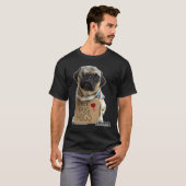 Gratis Pug Knuffels Klassiek 341 T-shirt (Voorkant volledig)