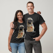 Gratis Pug Knuffels Klassiek 341 T-shirt (Unisex)