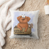 Gratis Puppy Plus 1 Cartoon Kussen (Deken)