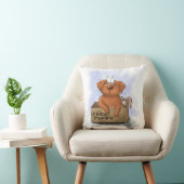 Gratis Puppy Plus 1 Cartoon Kussen (Stoel)