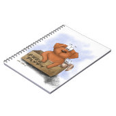 Gratis Puppy Plus 1 Cartoon Notitieboek (Linkerzijde)