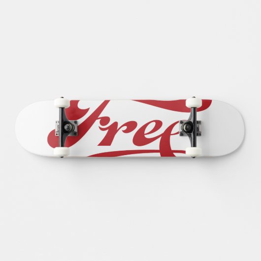 Gratis raad persoonlijk skateboard (Horizontaal)