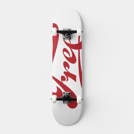 Gratis raad persoonlijk skateboard (Voorkant)