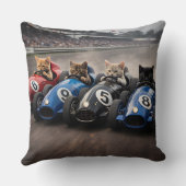 Gratis race kittens kussen (Achterkant)