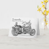 Gratis rijden met God Sympathy Card voor Biker Kaart (Gele Bloem)