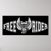 Gratis rijder poster (Voorkant)