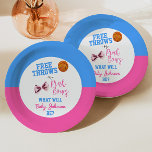 Gratis rijen of roze bogen Basketball Gender onthu Papieren Bordje<br><div class="desc">Dit zijn gratis rijen of roze borden Basketball Gender onthullen papieren Borden!</div>