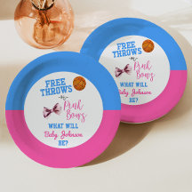 Gratis rijen of roze bogen Basketball Gender onthu