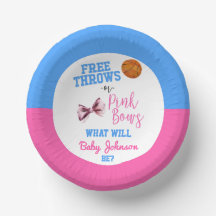 Gratis rijen of roze bogen Basketball Gender onthu