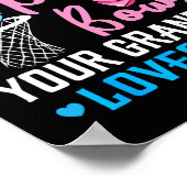 Gratis rijen of roze bogen oma houden van je gesla poster (Hoek)