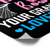 Gratis rijen of roze bogen opa houdt van je geslac poster (Hoek)