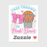 Gratis rijen of roze bogen vinyl sticker<br><div class="desc">Gratis rijen of roze roze roze roze of blauwe schimmels onthullen Baby shower dat overeenkomt met familie Baby Funny design Gift Custom-Cut Vinyl Sticker Classic Collectie.</div>