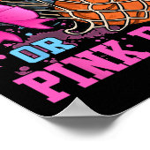 Gratis rijen of roze bogen Zwangerschap Roze of Bl Poster (Hoek)