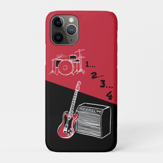 Gratis Rock-draagtas Case-Mate iPhone Case (Achterkant)