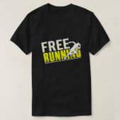 Gratis runnen t-shirt (Design voorkant)