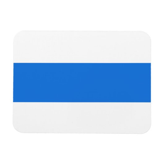 Gratis Rusland nieuwe vlag Magneet (Horizontaal)