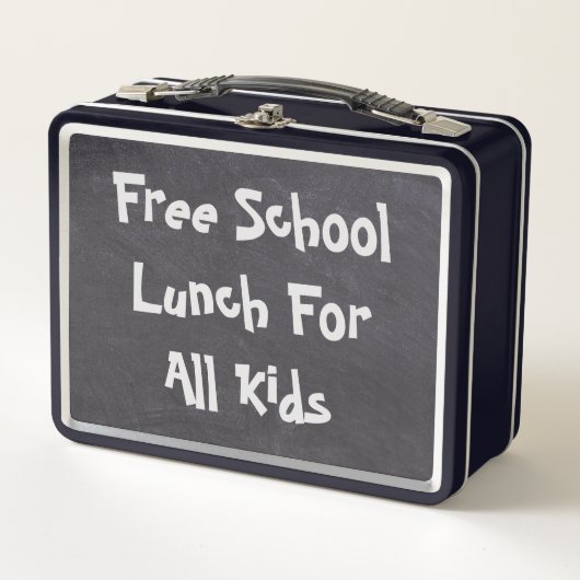 Gratis schoollunch voor alle Kinderen (Voorkant)