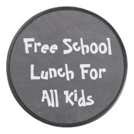 Gratis schoollunch voor alle Kinderen Hockey Puck