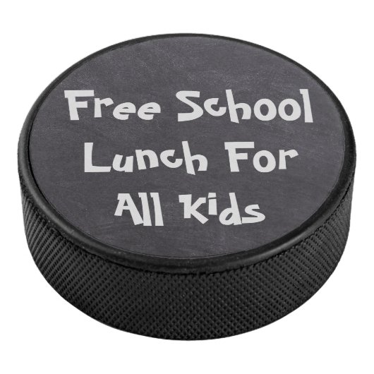 Gratis schoollunch voor alle Kinderen Hockey Puck (3/4)