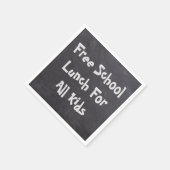 Gratis schoollunch voor alle Kinderen Servet (Hoek)