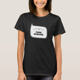 GRATIS SCHOUdertjes Funny Kaomoji Japanse Emoticon T-shirt