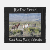 Gratis server uitvoeren fleece deken (Voorkant (Horizontaal))