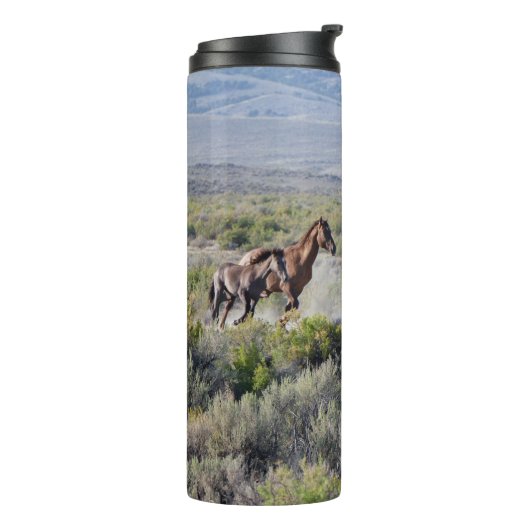 Gratis server uitvoeren thermosbeker (Gedraaid links)