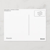 Gratis service voor alle lokale ziekenhuizen briefkaart (Achterkant)