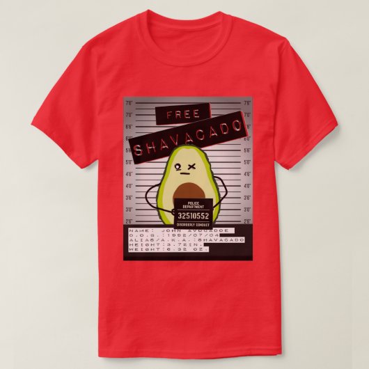 GRATIS SHAVACADO 4 T-SHIRT (Design voorkant)