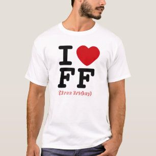 Gratis Shirt op vrijdag hart