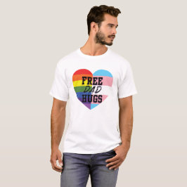 Gratis Shirt van Pap Hugs LGBTQ T
