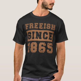 Gratis sinds 1865 Zwartachtig vintage T-shirt