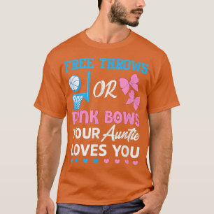 Gratis slingeren of roze bogen liefde voor je gesl t-shirt