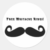 Gratis snorren Sticker (Voorkant)