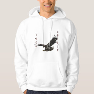 Gratis Spirit Landing Bald Eagle Wildlife Hoodie